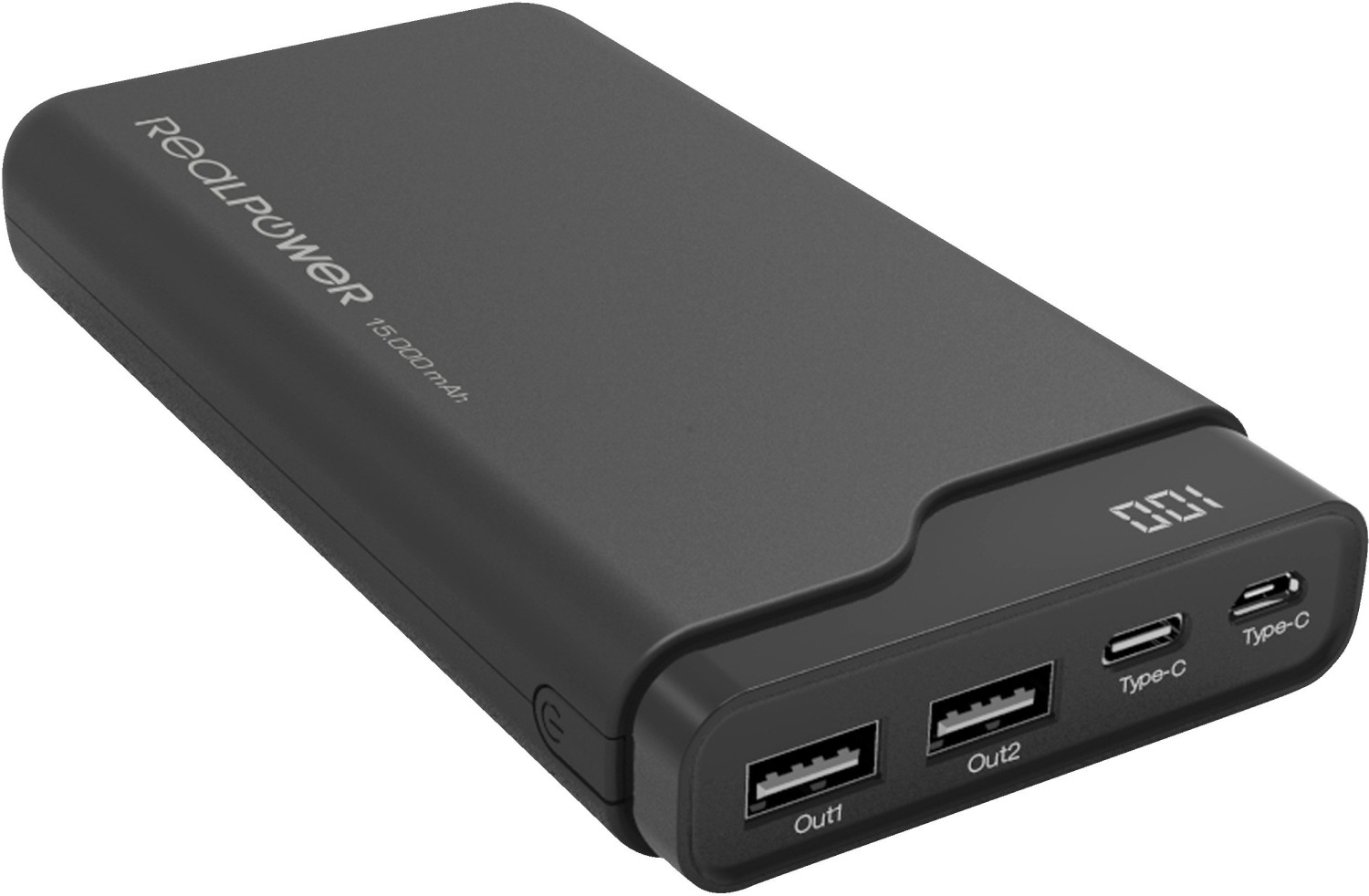 RealPower PB-15000C noir