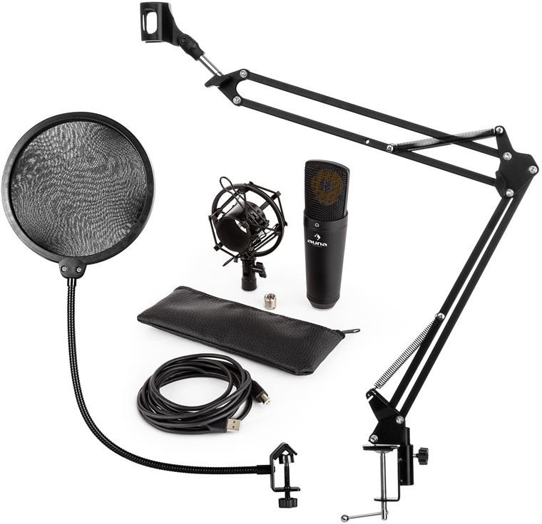 Auna MIC-920B USB Microphone Set