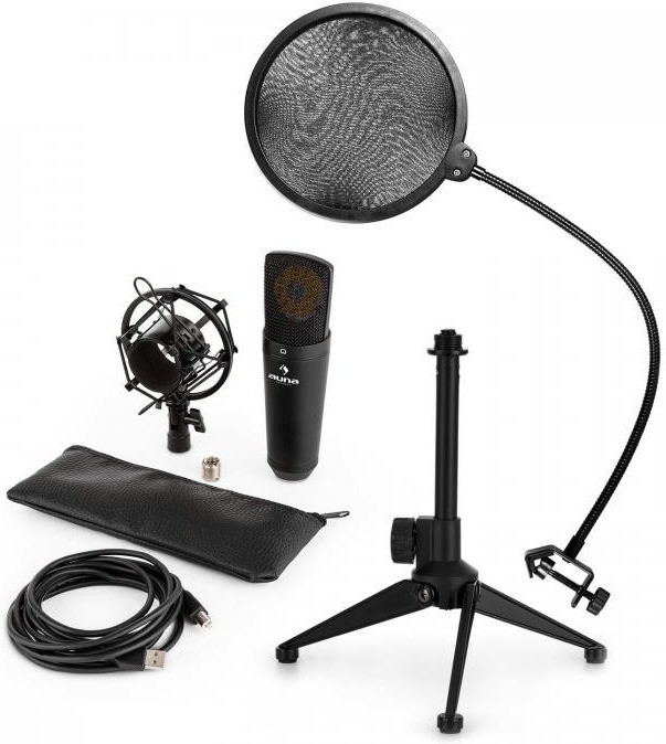 Auna MIC-920B USB V2 Microphone Set