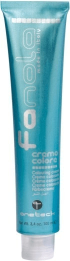 Photos - Hair Dye Fanola Fanola Hair Color 1.0 Black (100ml)