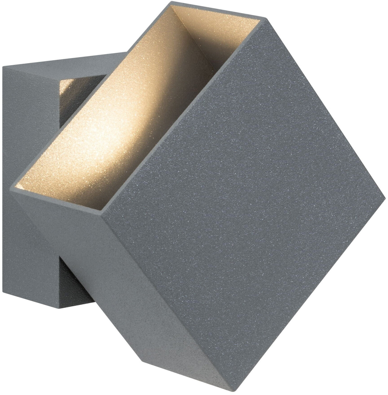 Paulmann LED Cybo 2 x 3 W grey 100 x 100 mm