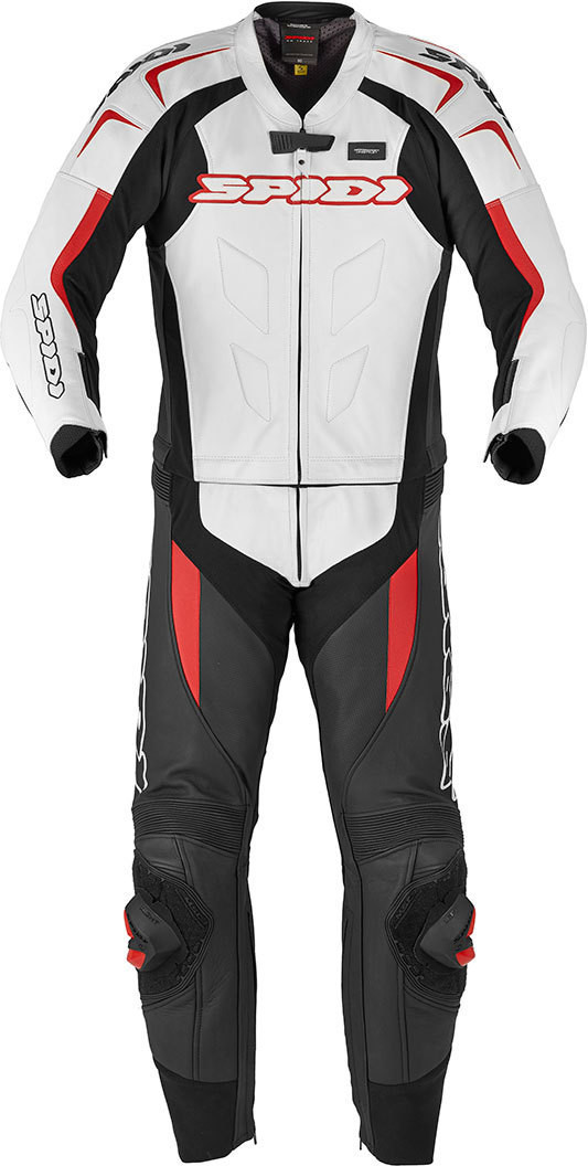 Spidi Combinaison Supersport Touring noir/blanc/rouge