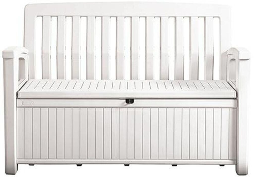 Keter Patio Storage Bench white
