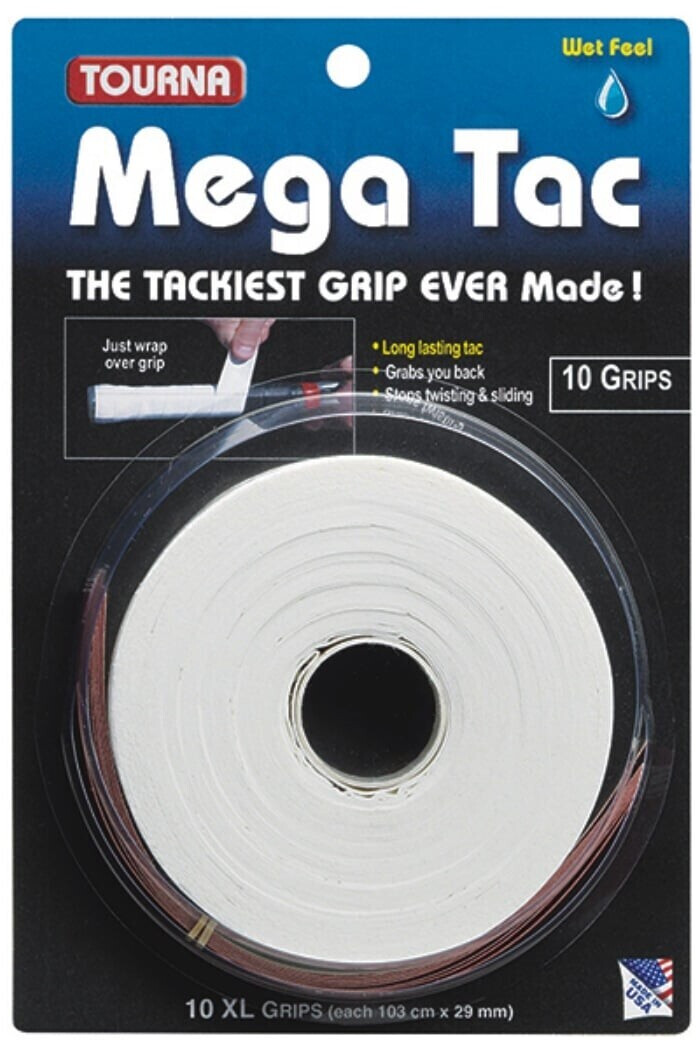 Tourna Grip Mega Tac 10er ab 16,90 € | Preisvergleich bei idealo.de