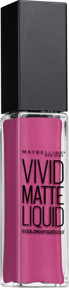 Gemey Maybelline Vivid Matte Liquid 12 Twisted Tulip (8ml)