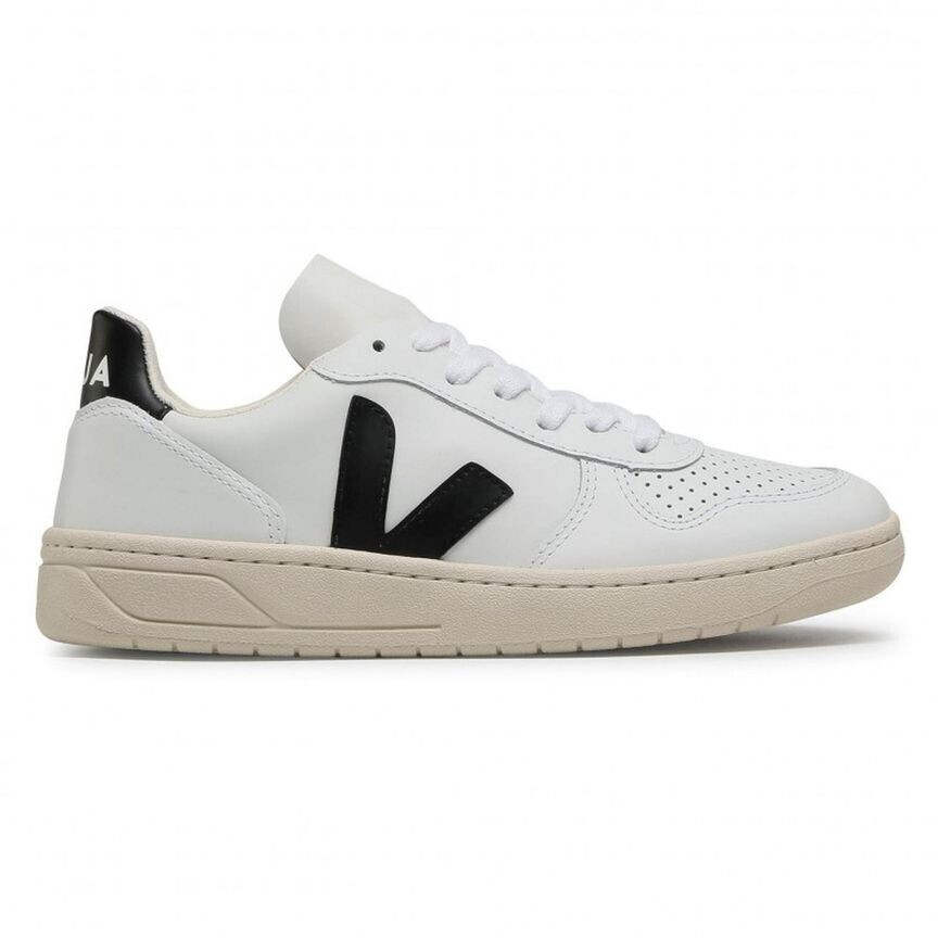 Veja v10 leather extra white clearance black