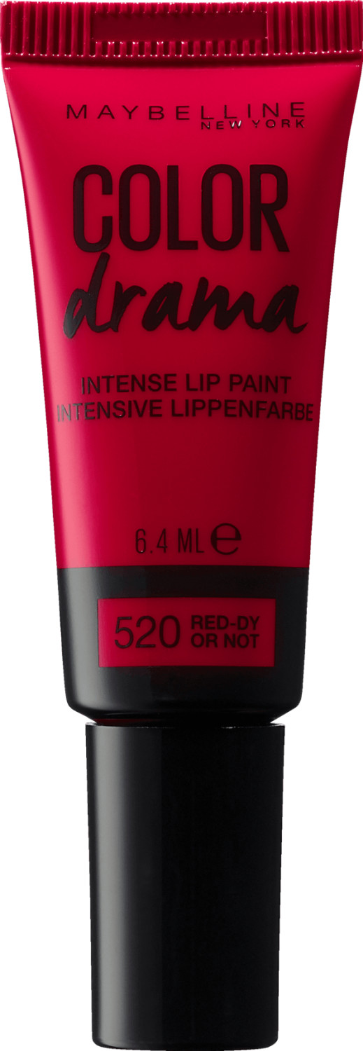 Gemey Maybelline Color Drama Jolt Lip Gloss 520 Red-Dy Or Not (6,4ml)