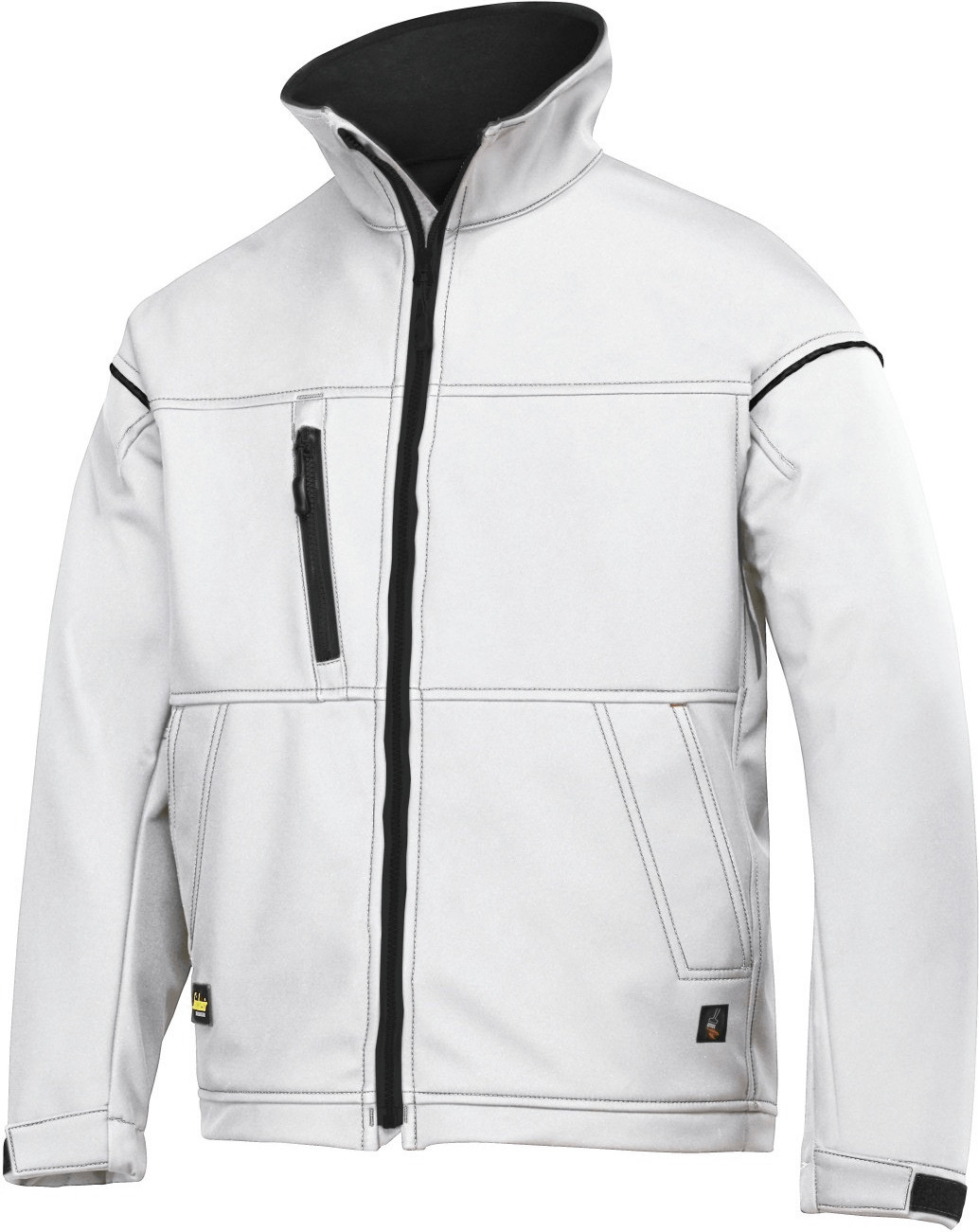 Snickers 1211 Profil Softshell Jacke white