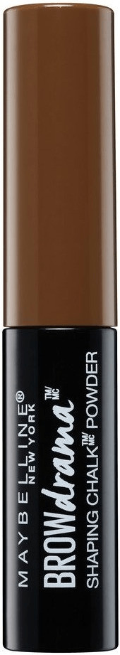 Gemey Maybelline Brow Drama Shaping Chalk Puder 130 Deep Brown  (2,5g)