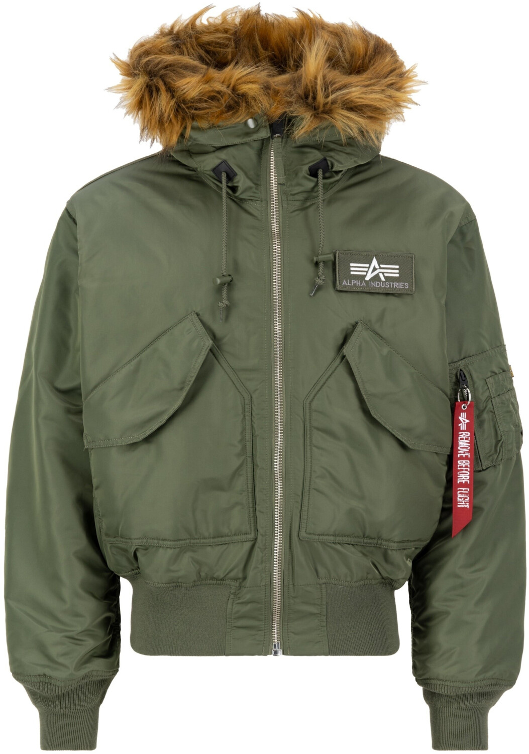 Alpha Industries 45P Hooded sage/green