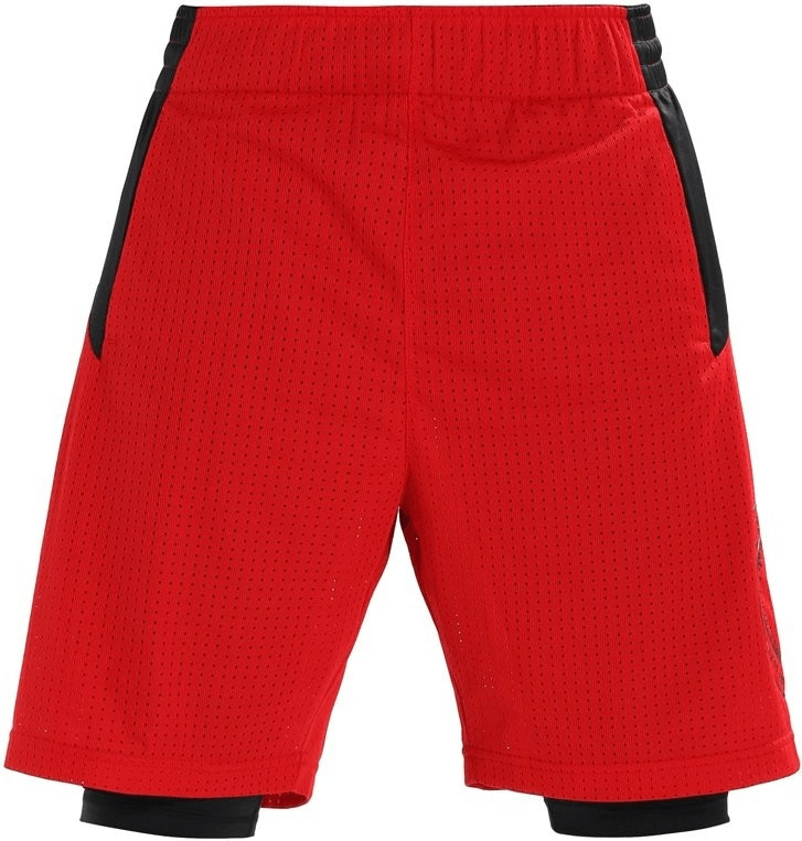Adidas Dame Dolla Two-In-One Shorts scarlet