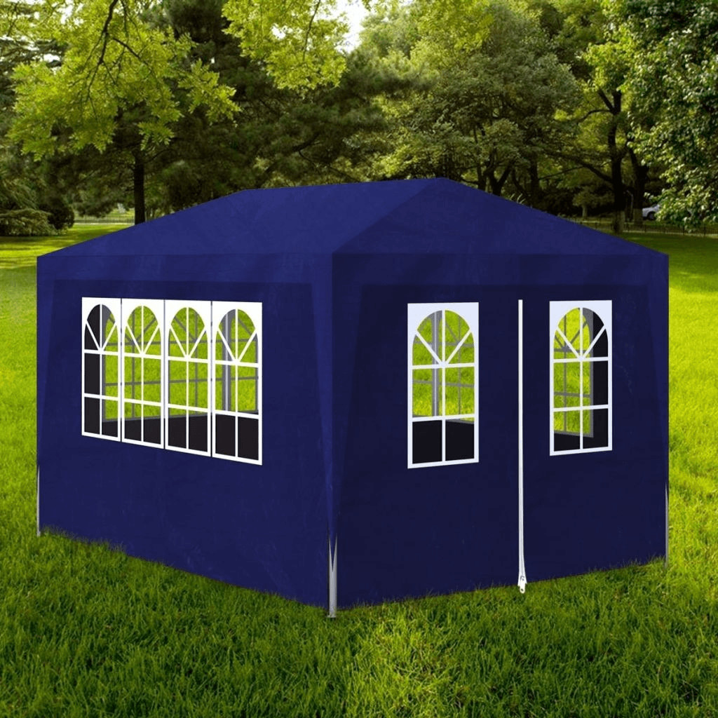 VidaXL Chapiteau 3 x 4 m bleu (90335)