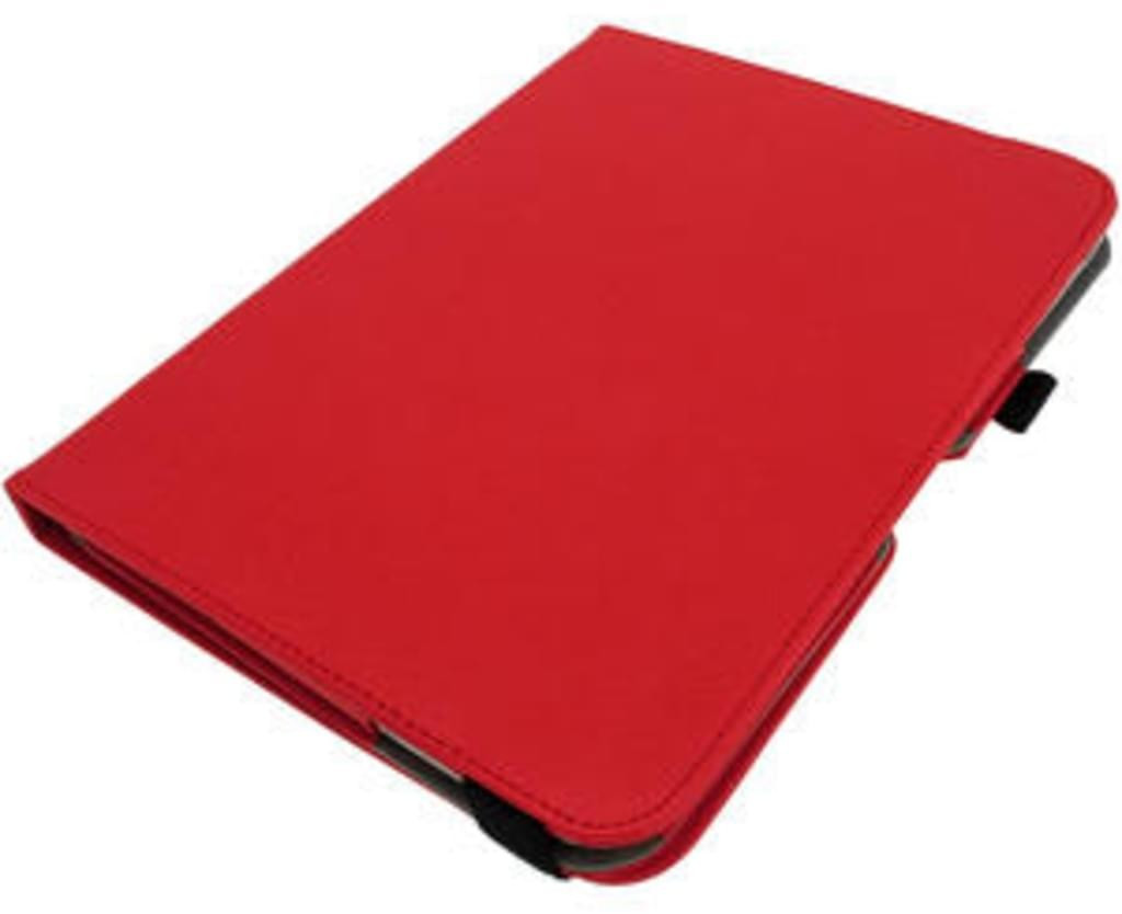 iGadgitz Leather Case for Samsung Galaxy Tab 10,1 red (U2594)