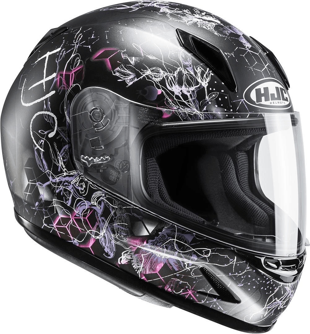 HJC CL-Y Vela black/white/pink