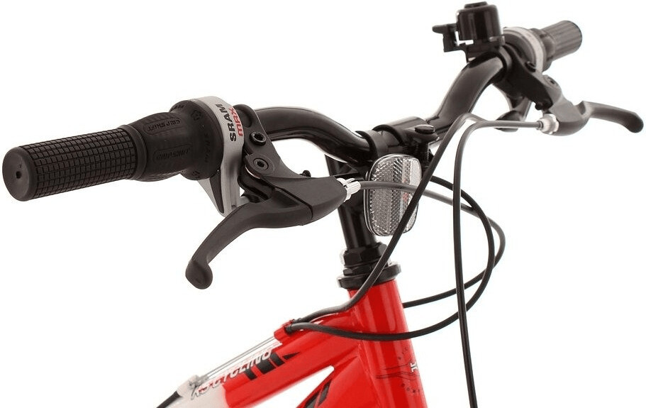 KS Cycling Zodiac 24 pouces rouge/blanc