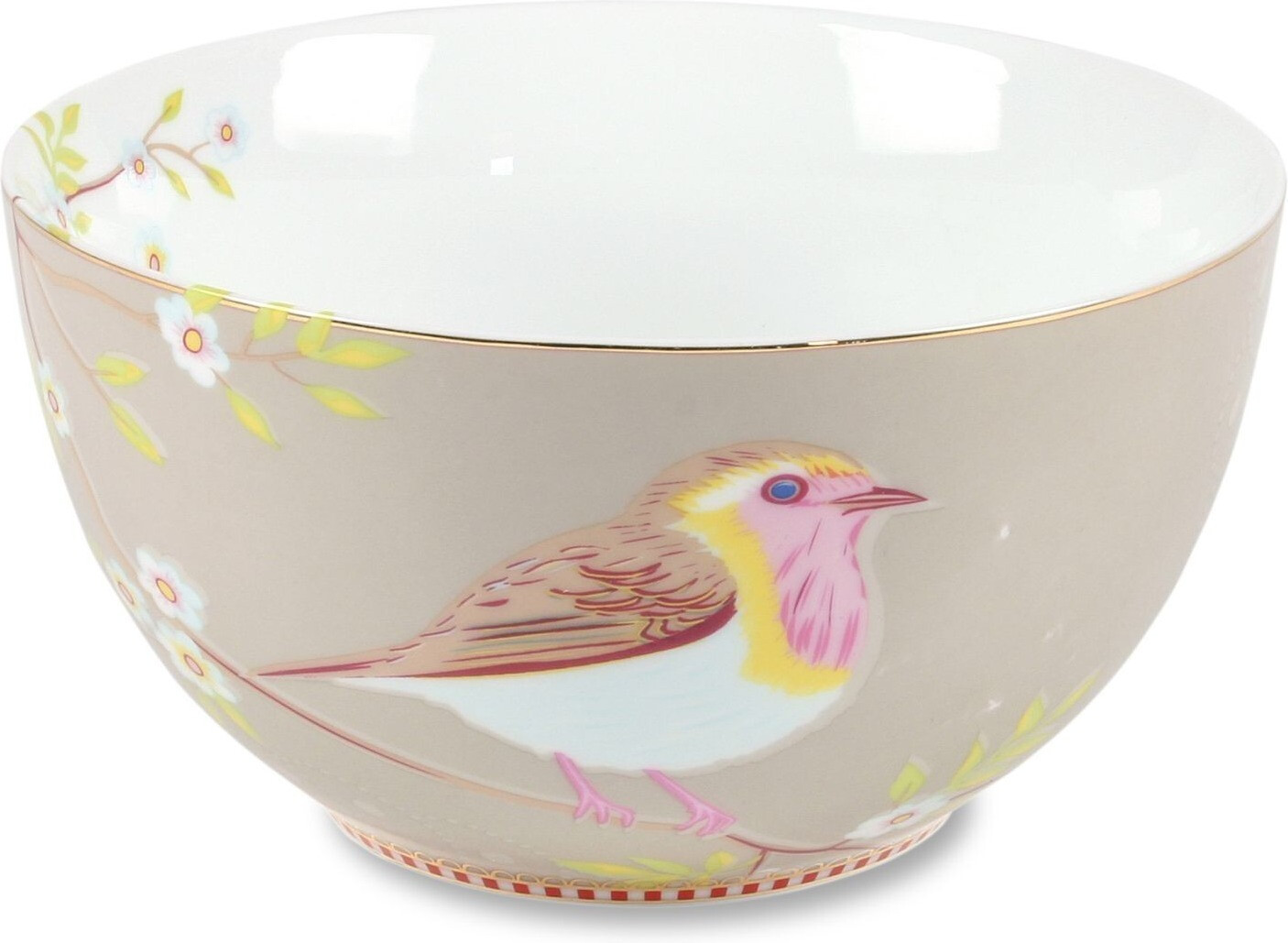 PiP Studio Early Bird Bowl 15 cm khaki