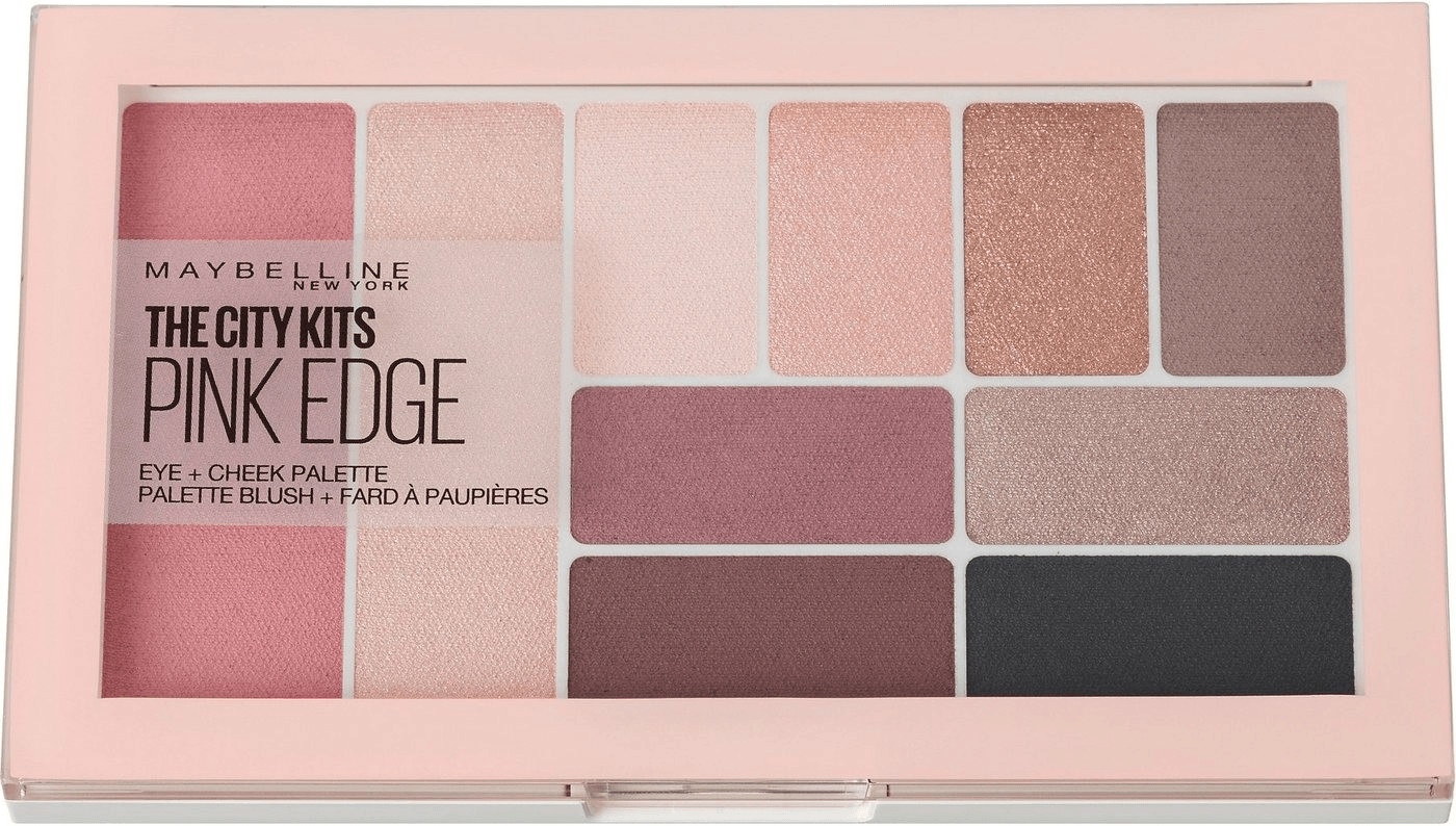 Photos - Eyeshadow Maybelline The City Kits Pink Edge Palette  (12g)