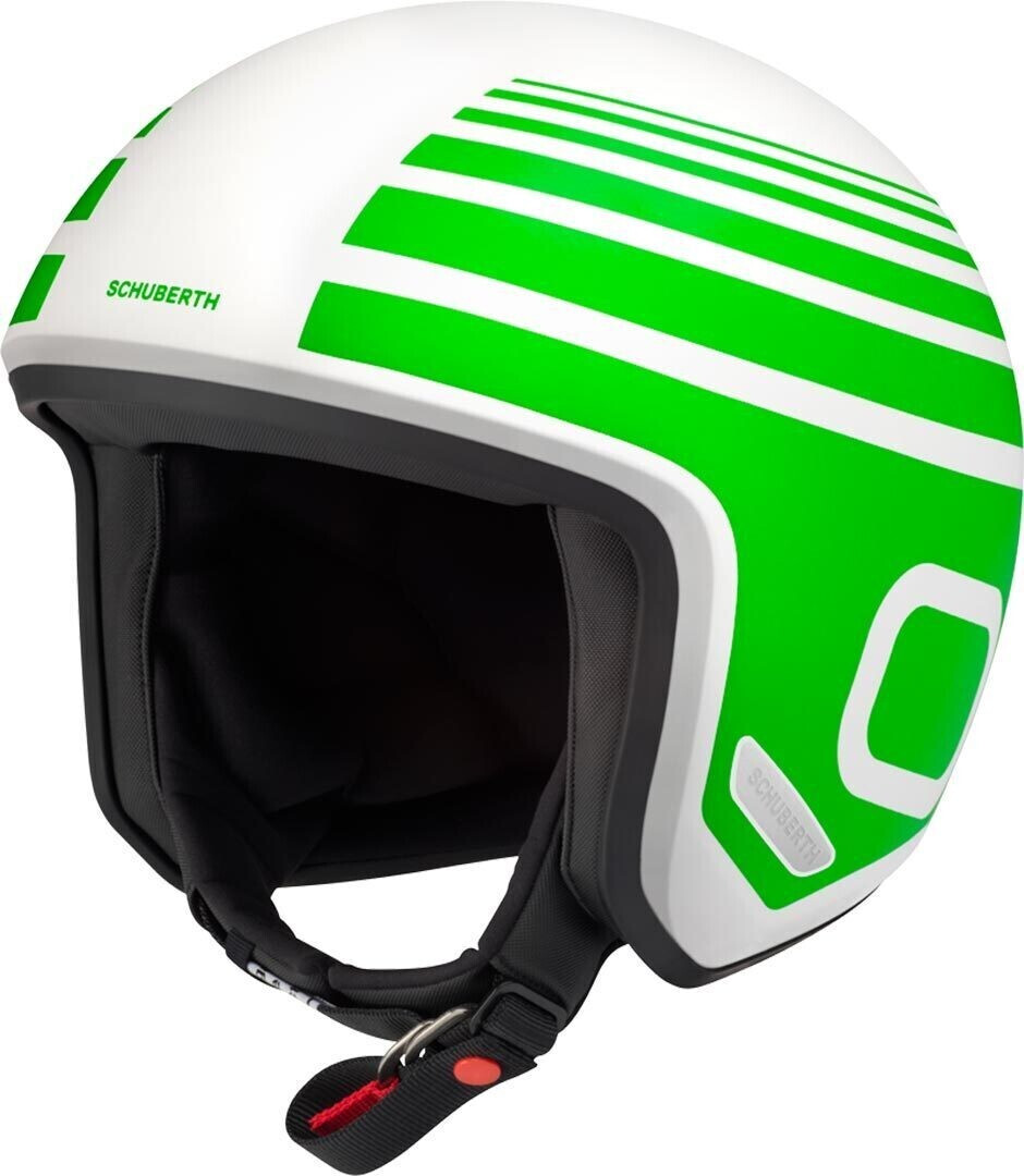 Photos - Motorcycle Helmet Schuberth O1 Chullo green/white 
