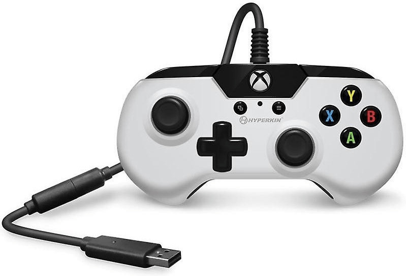 Hyperkin X91 Wired Xbox One Controller (White)