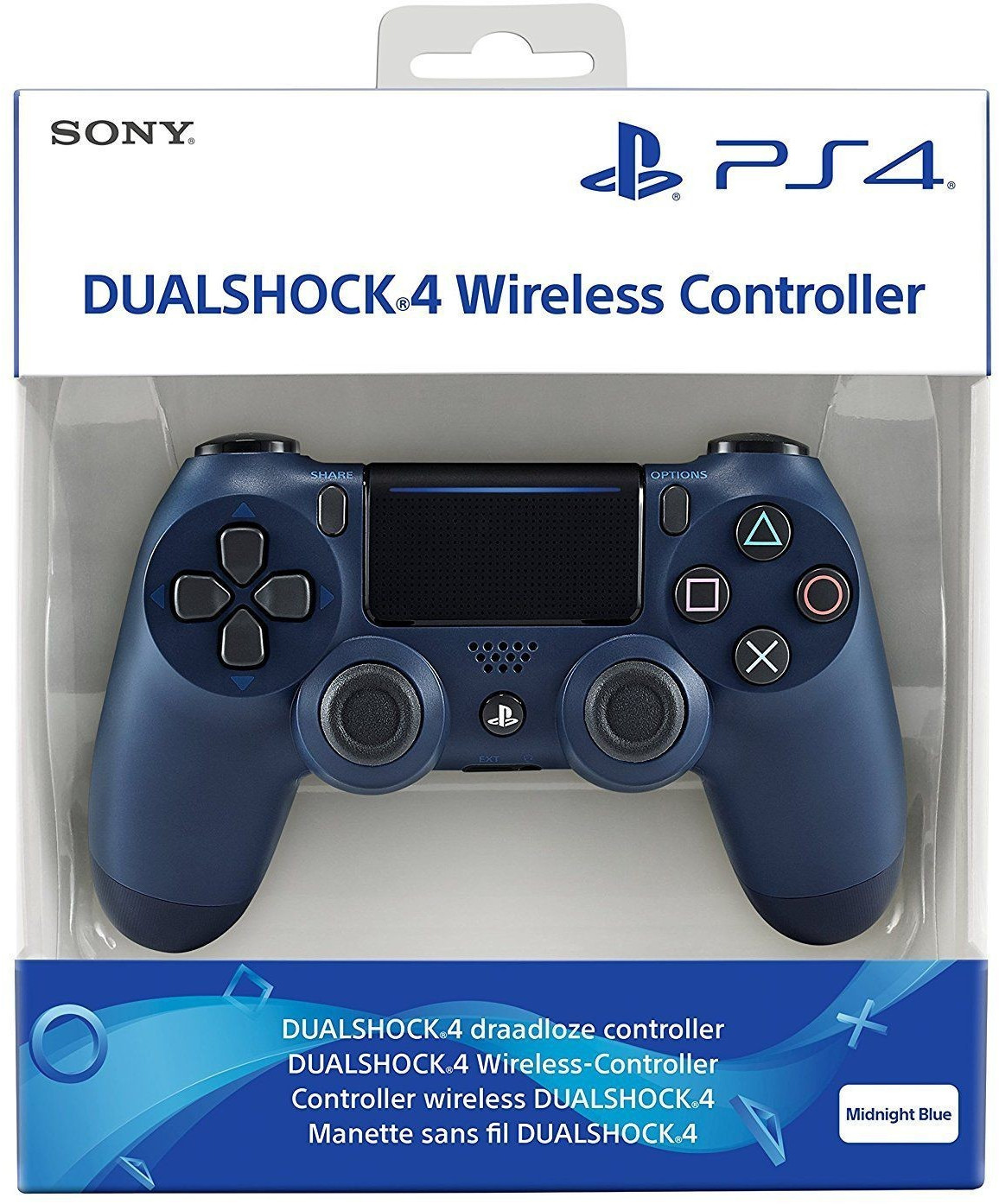 Sony DualShock 4 V2 (midnight blue) a € 59,00 (oggi)