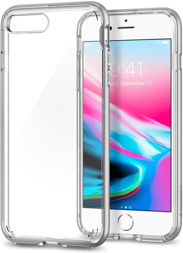 Spigen Case Neo Hybrid Crystal 2 (iPhone 7+/ 8+) Satin Silver