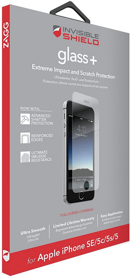 ZAGG InvisibleSHIELD GlassPlus (iPhone SE)