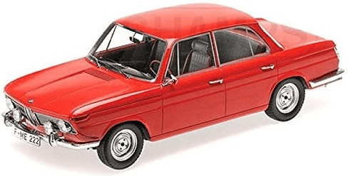 Minichamps BMW 1800 TI 1965 rouge 1:18 (107024001)