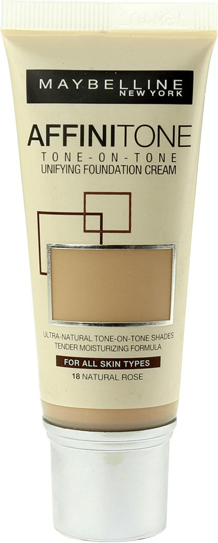 Gemey Maybelline Affinitone Foundation 18 Natural Rose (30 ml)