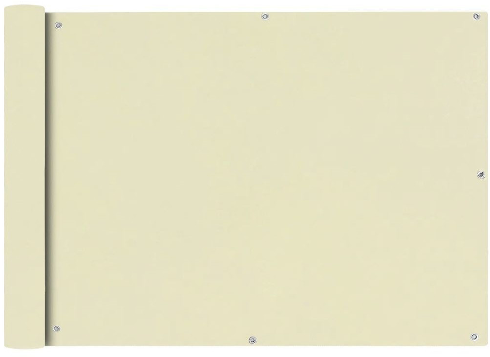 VidaXL 75 x 400 cm cream