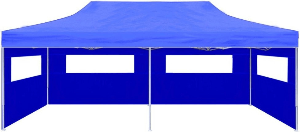 vidaXL Pop Up Gazebo 3 x 6 blue