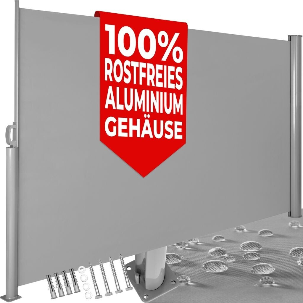 TecTake 180 x 300 cm grey