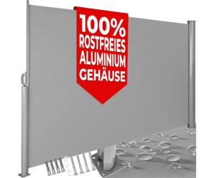 Brise-vue Balcon 5 M X 0,90 M - Toile Occultante Hydrofuge, Résistante Aux UV Et Intempéries - Gris