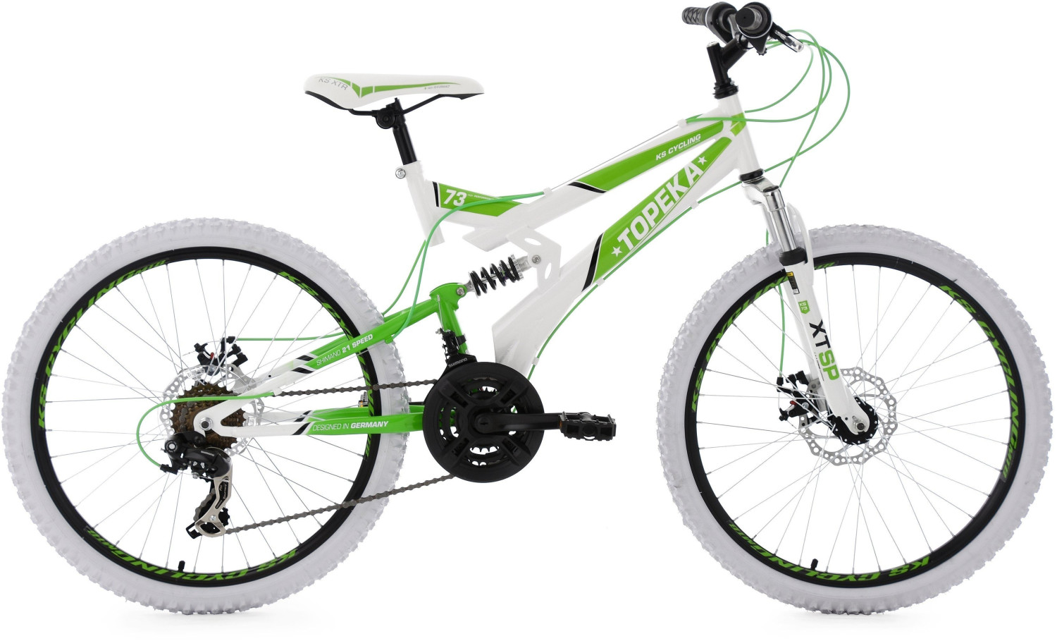 KS Cycling Topeka 24 (white-green)