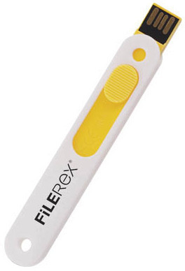 Filerex Premium USB 2.0 16 Go blanc/jaune