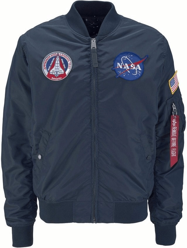 Alpha Industries MA-1 TT NASA Reversible rep.blue