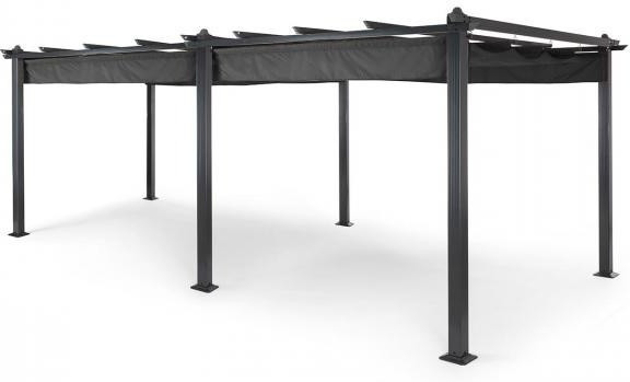 Blumfeldt Pantheon Pergola 3 x 6 m gris