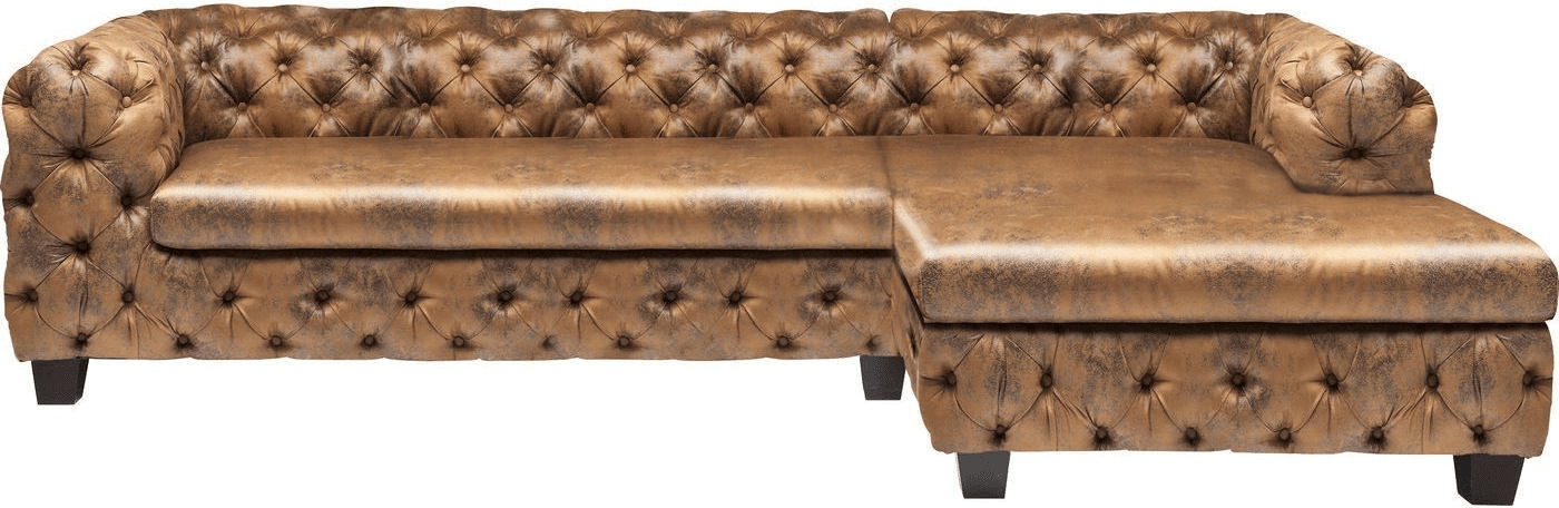 KARE Canapé d'angle Chesterfield My Desire
