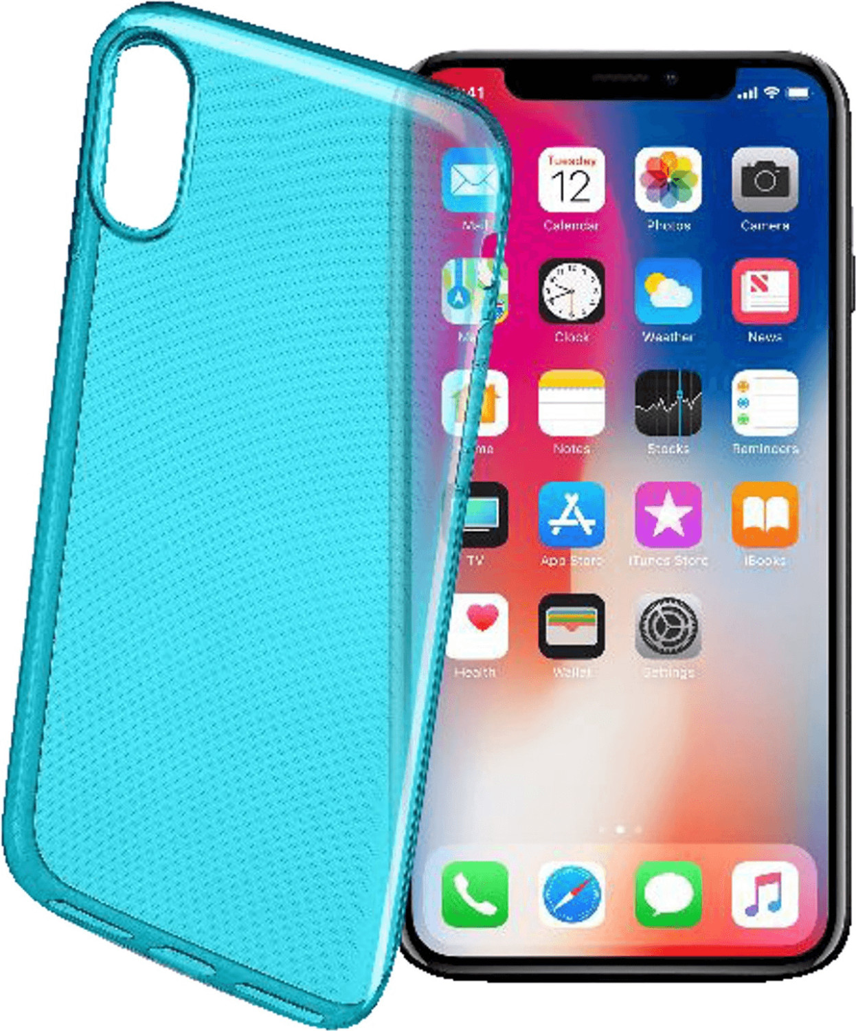 Cellular Line Color Case (iPhone X) Emerald