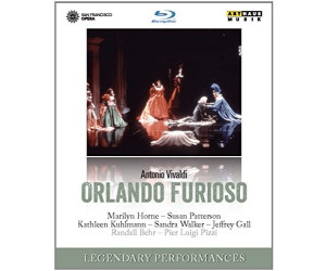 Vivaldi:Orlando Furioso [Various, Randall Behr] [ARTHAUS : BLU RAY] [Blu-ray]