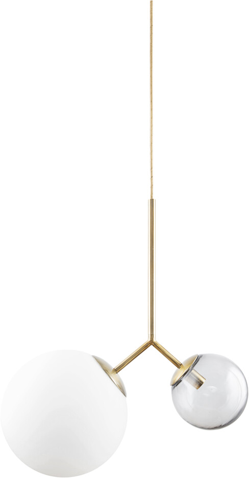 House Doctor Twice 70 cm white/grey