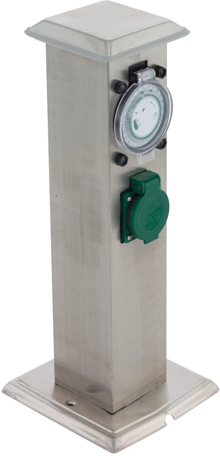 Eglo GartenSteckdosensäule 1fach edelstahl ab 27,95