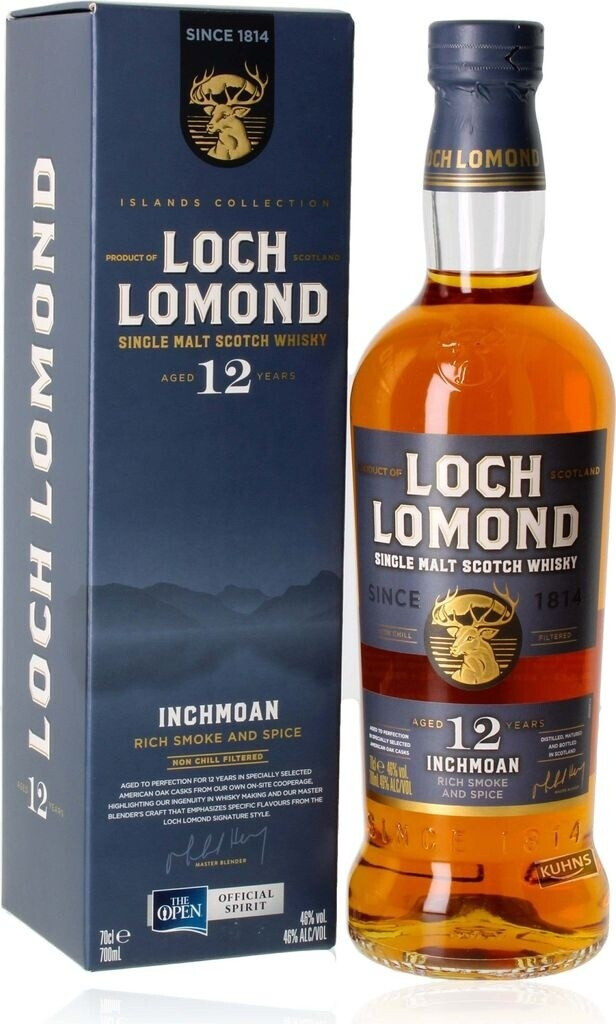 Loch Lomond Inchmoan 12 ans Peated 0,7 L 46 %