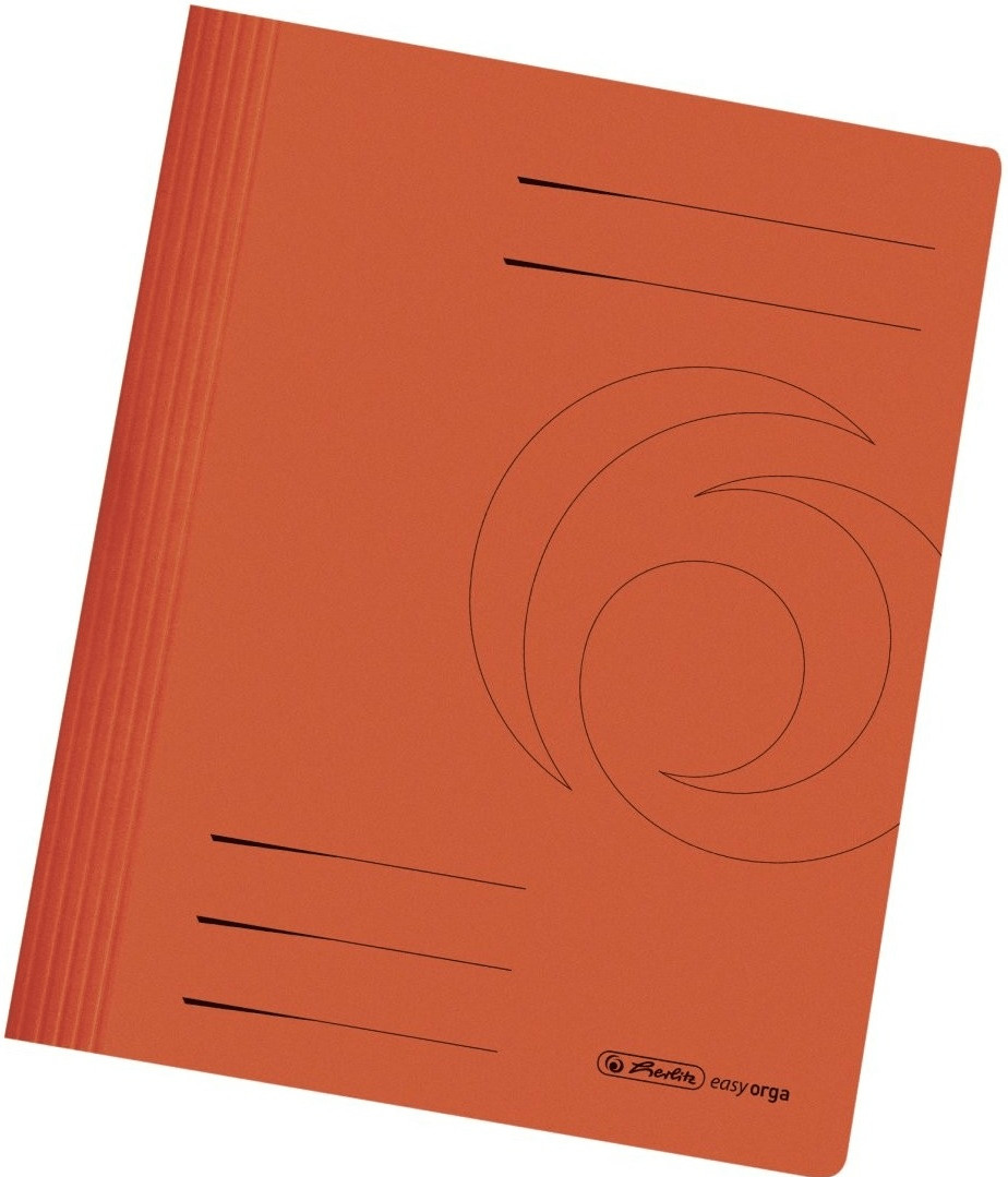 Herlitz Chemise A4 Easy Orga carton orange