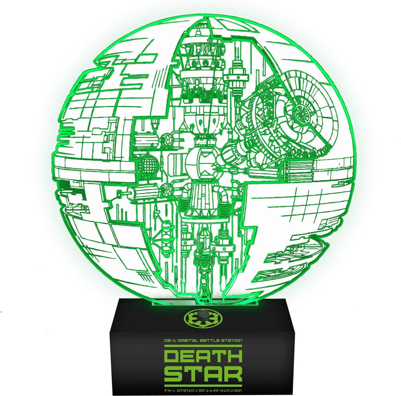 Paladone Lampe Star Wars 3D Étoile de la Mort