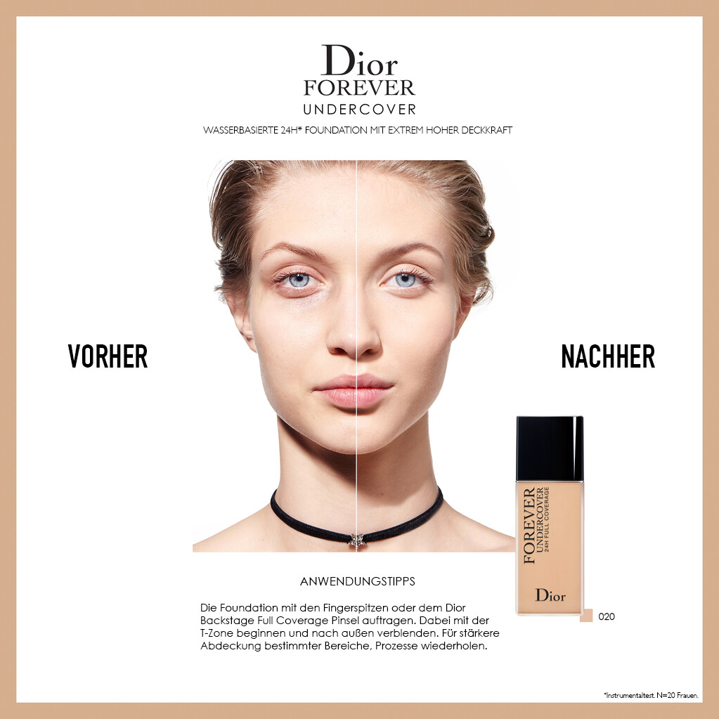 Dior forever foundation 020 light beige top