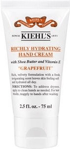 Kiehl’s Richly Hydrating Hand Cream Grapefruit (75ml)