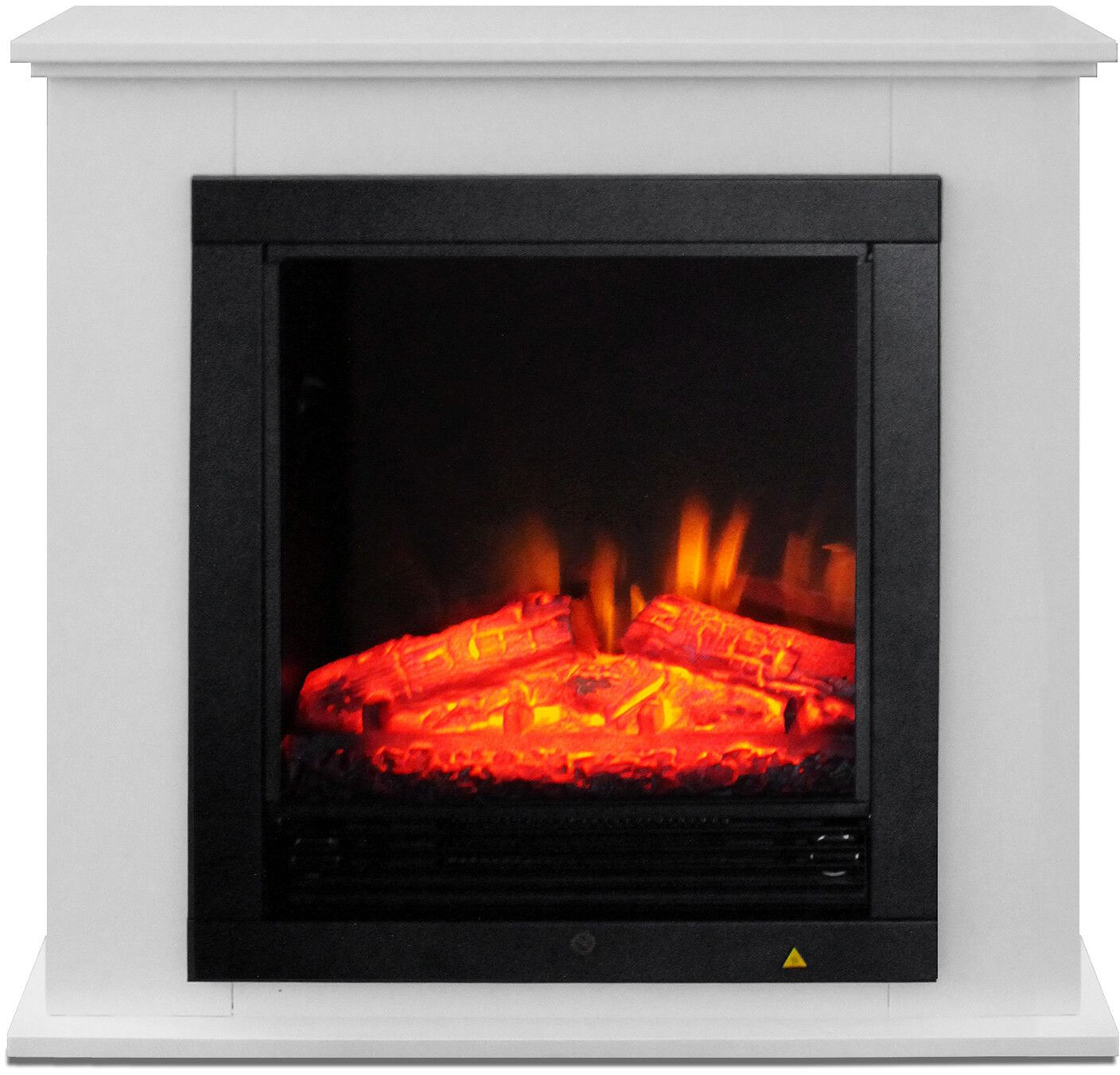 Classic Fire Lugano AJ56-LED White