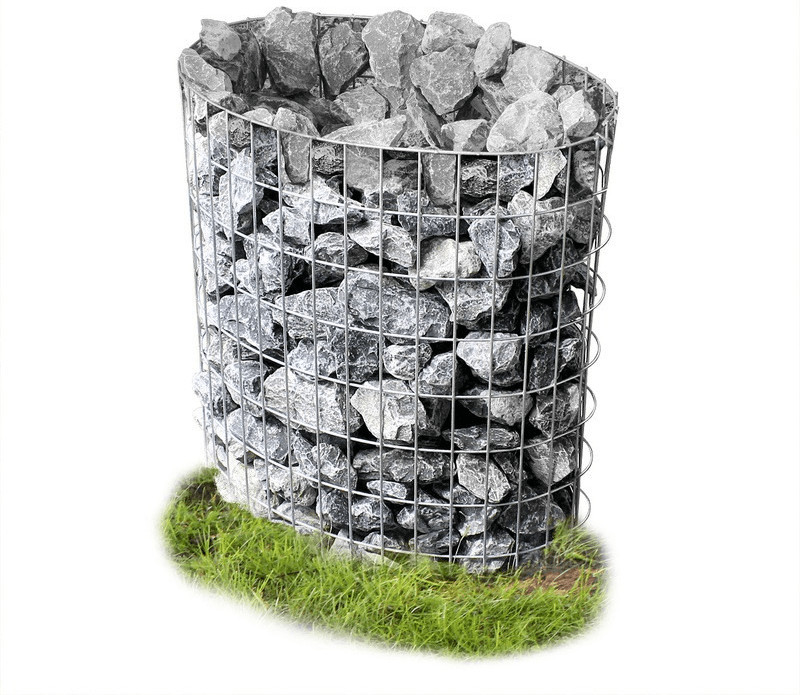 Pro-Tec Oval Gabion 80 x 75 x 45 cm