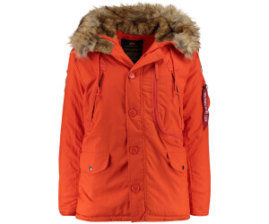 Alpha industries polar jacket orange cheap