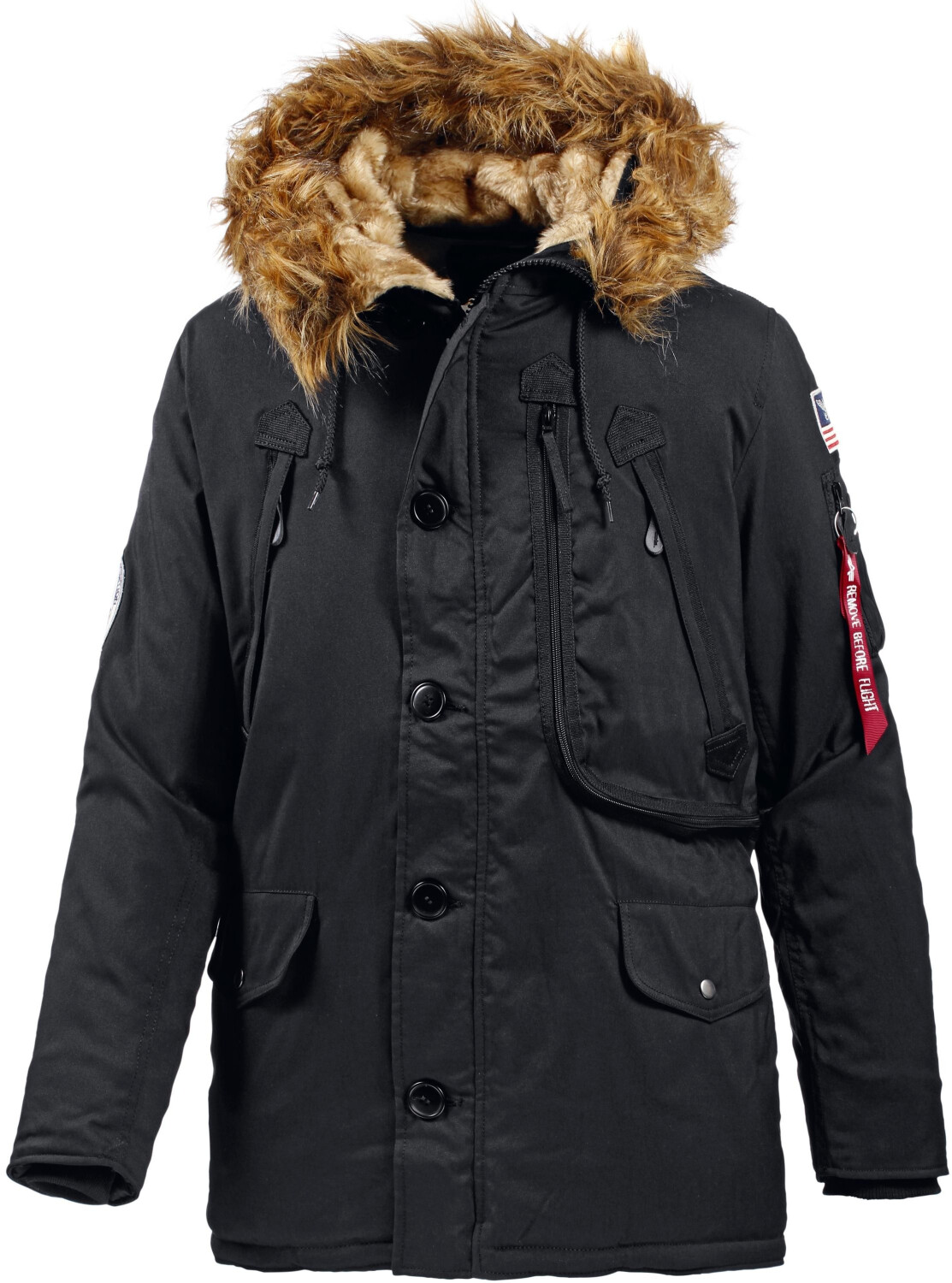 Alpha Industries Polar Jacket black 123144 03 ab 181 99